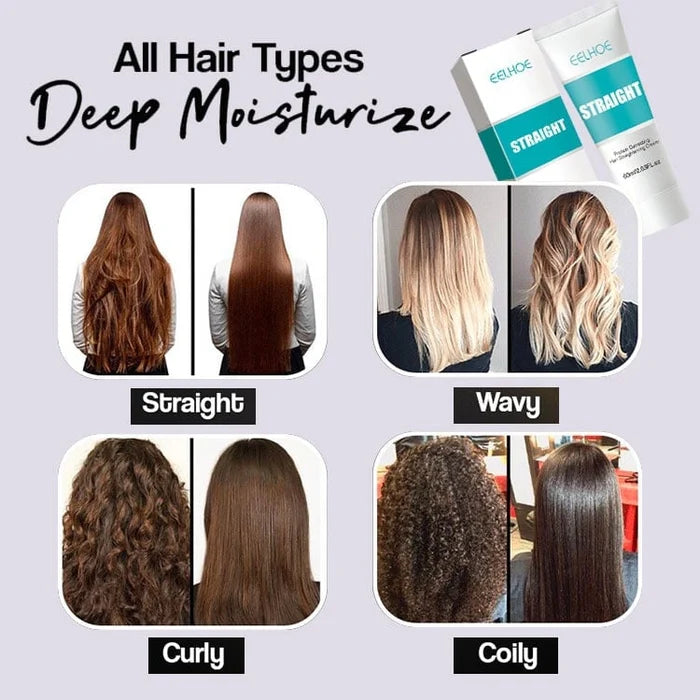 ✨LAST DAY SALE 50% OFF✨ Silk & Keratin Hair Straightening Cream