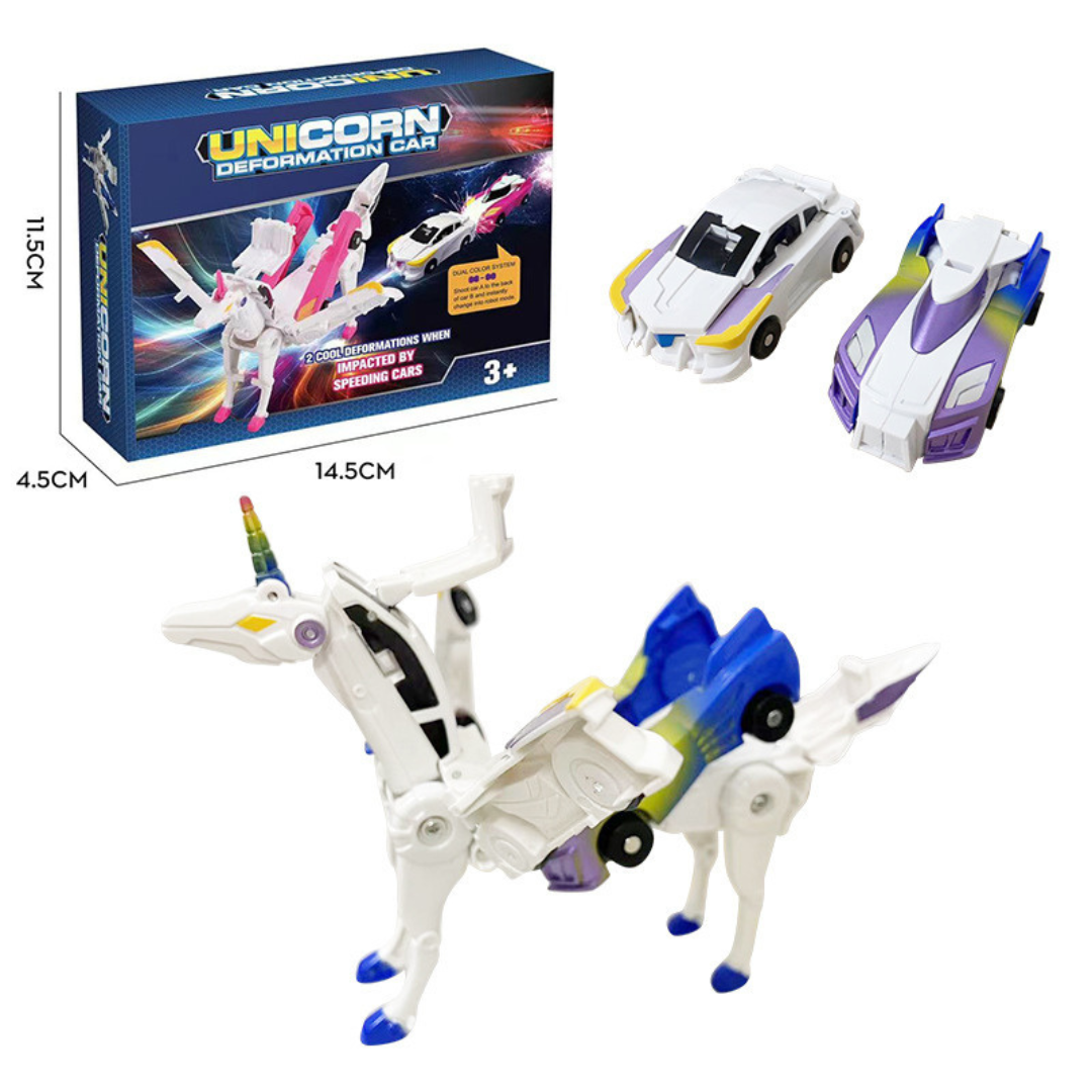 unicorn transforming cars