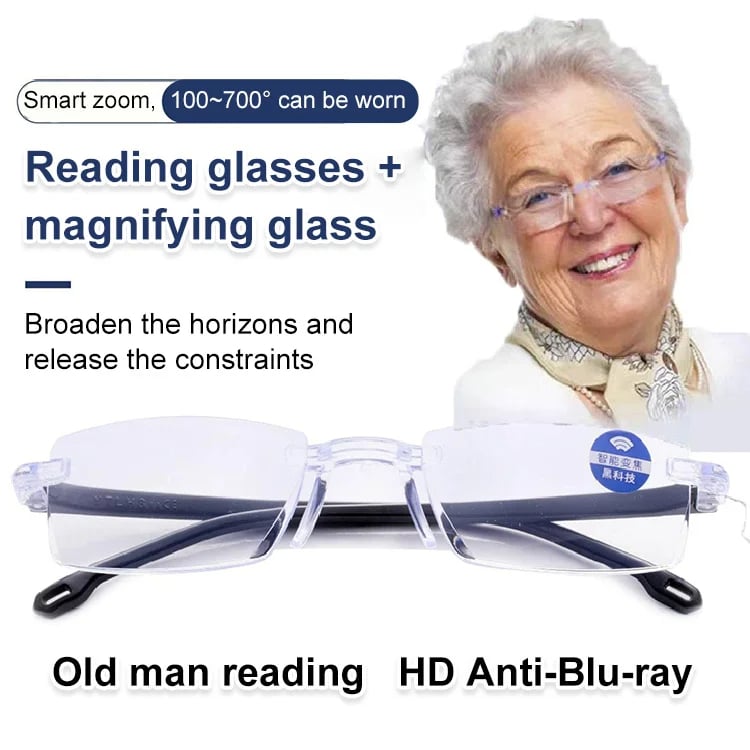🔍👀 Zoom Near & Far | Autofocus Reader Glasses | 2026 Hot Style 🔥【50% OFF】