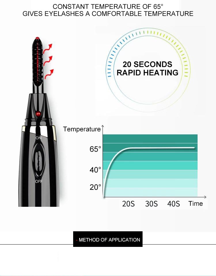 🥰 BUY 1 GET 1 FREE!!🥰Heated Lash Curling Tool