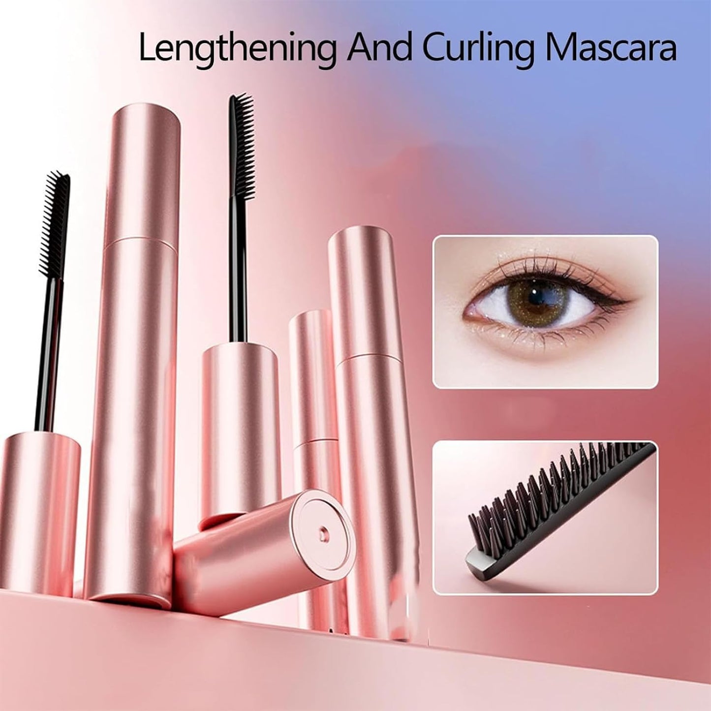 ✨Waterproof & Smudge-Proof Eyelash Mask🌟Instantly Lengthens & Curls with Long-Lasting Effect for Dramatic Eyes👁️