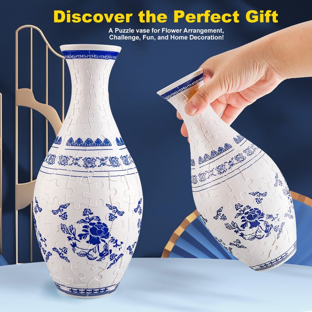 🎉New Year's 50% off 🎉 3D Art Puzzle Vase