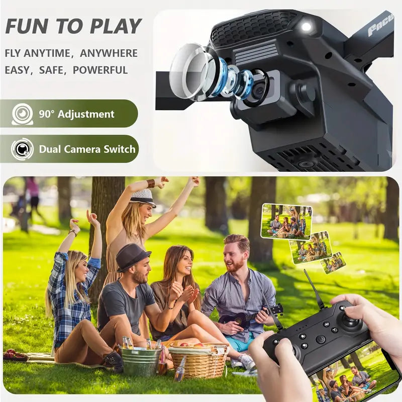 Drone Pro 4K Dual Camera HD
