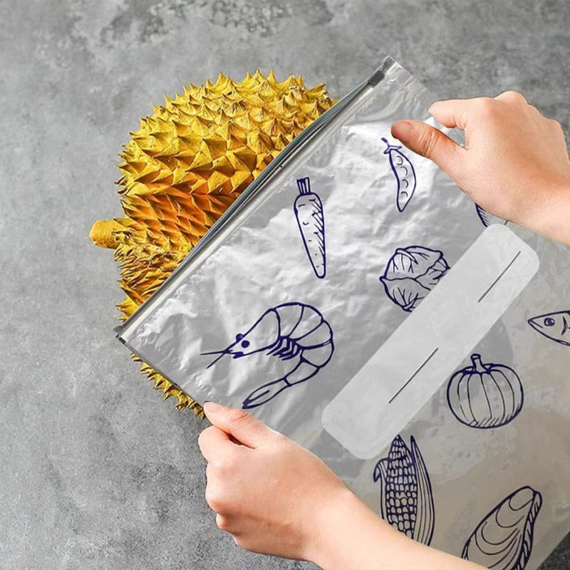 🥦Reusable Aluminum Foil Sealable Storage Bags