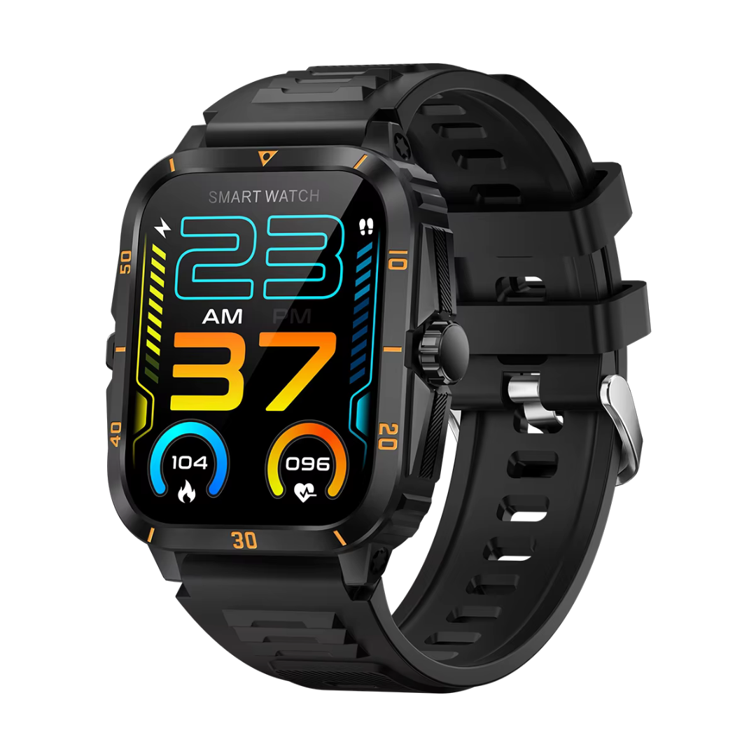 Airwatch Titan X – Rugged Smartwatch with Fitness Tracking, SMS & Calls, Waterproof