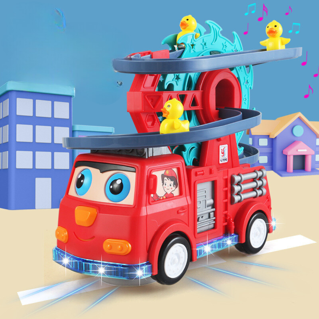 Fire Brigade Duck Slide Toy