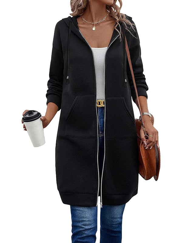 🔥Special offer this week 💥Women Casual Zip up Fleece Hoodies