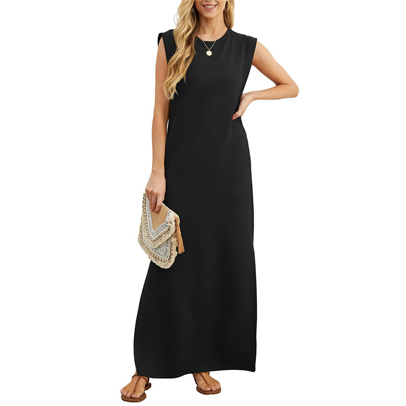 🎉Spring Hot Sale 50% OFF🌿Women Loose Split Wrinkle-Free Long Dress
