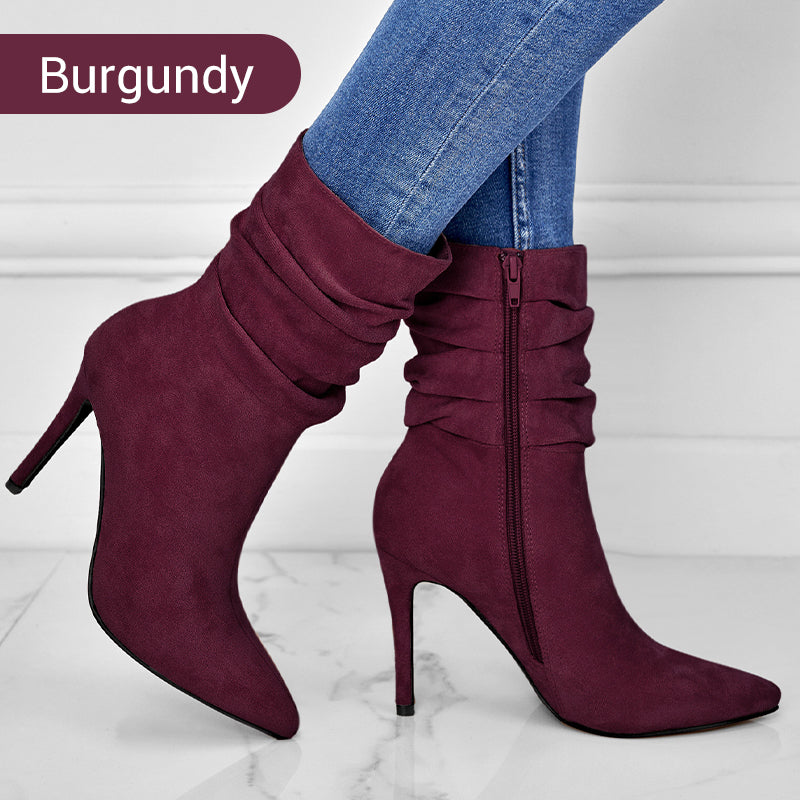 High Heel Pointed Toe Boots