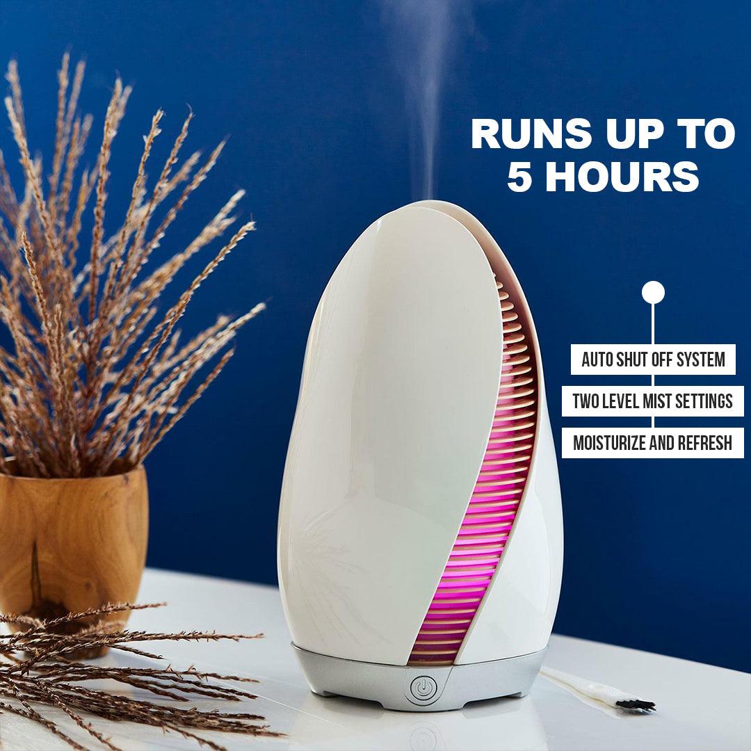 Electric Diffusers for Essential Oils - Ultrasonic Essential Oil Aroma Diffuser Portable Air Mist Humidifier Purifier