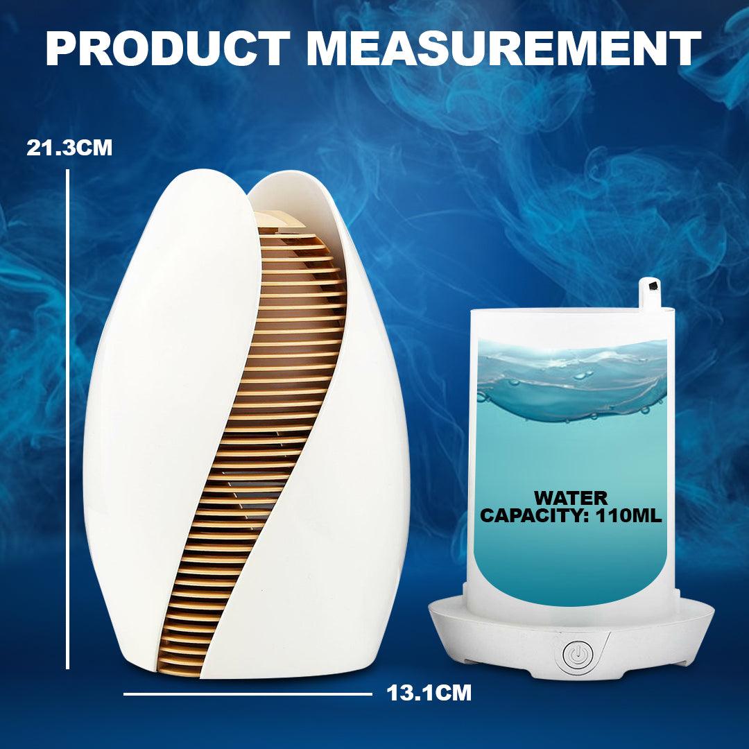 Electric Diffusers for Essential Oils - Ultrasonic Essential Oil Aroma Diffuser Portable Air Mist Humidifier Purifier