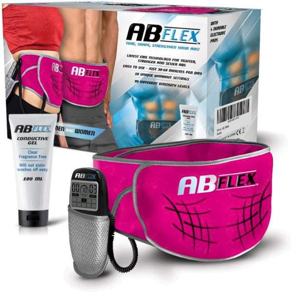 Stomach Toner Belt - ABFLEX Ab Toning Belt and Ab Stimulator for Slender Toned Stomach Muscles