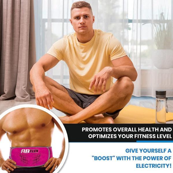 Stomach Toner Belt - ABFLEX Ab Toning Belt and Ab Stimulator for Slender Toned Stomach Muscles