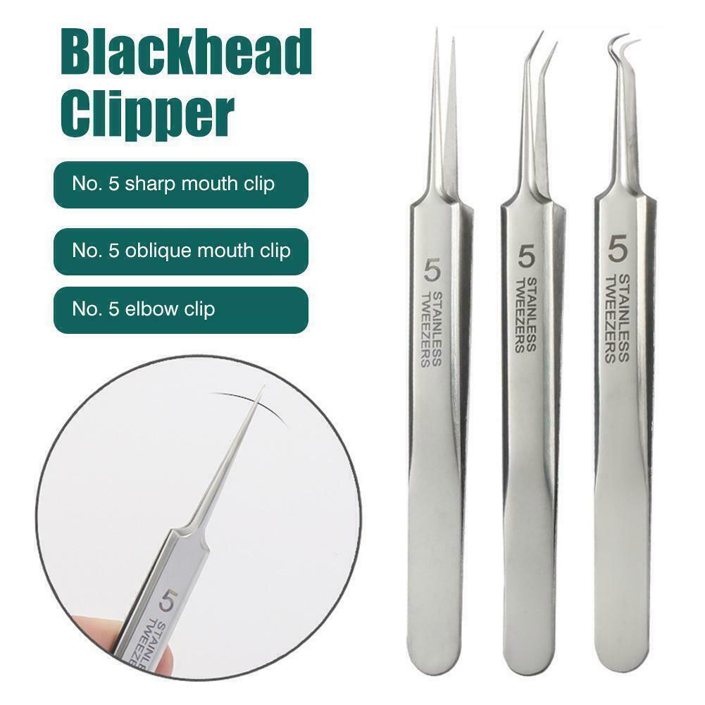 Blackhead Remover Needle - Acne Needle Kit Blackhead Remover Pimple Blemish Comedone Extractor Tweezer Tool