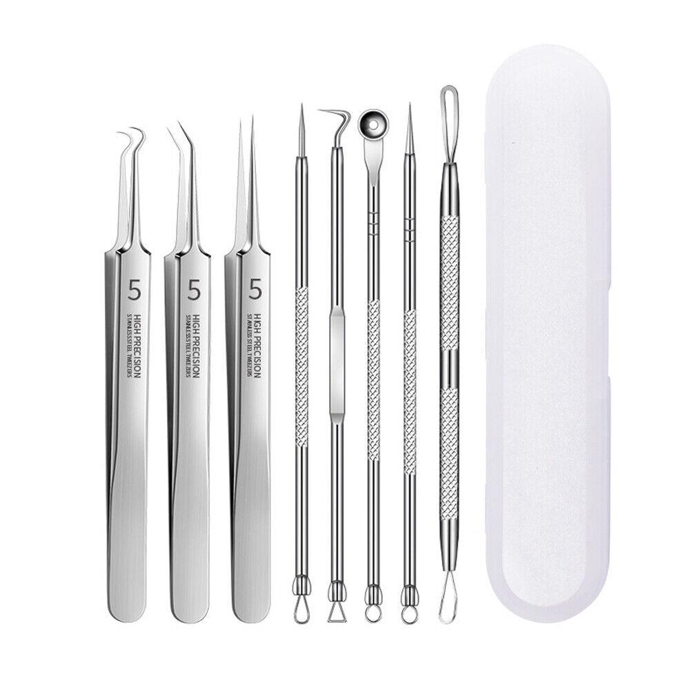 Blackhead Remover Needle - Acne Needle Kit Blackhead Remover Pimple Blemish Comedone Extractor Tweezer Tool