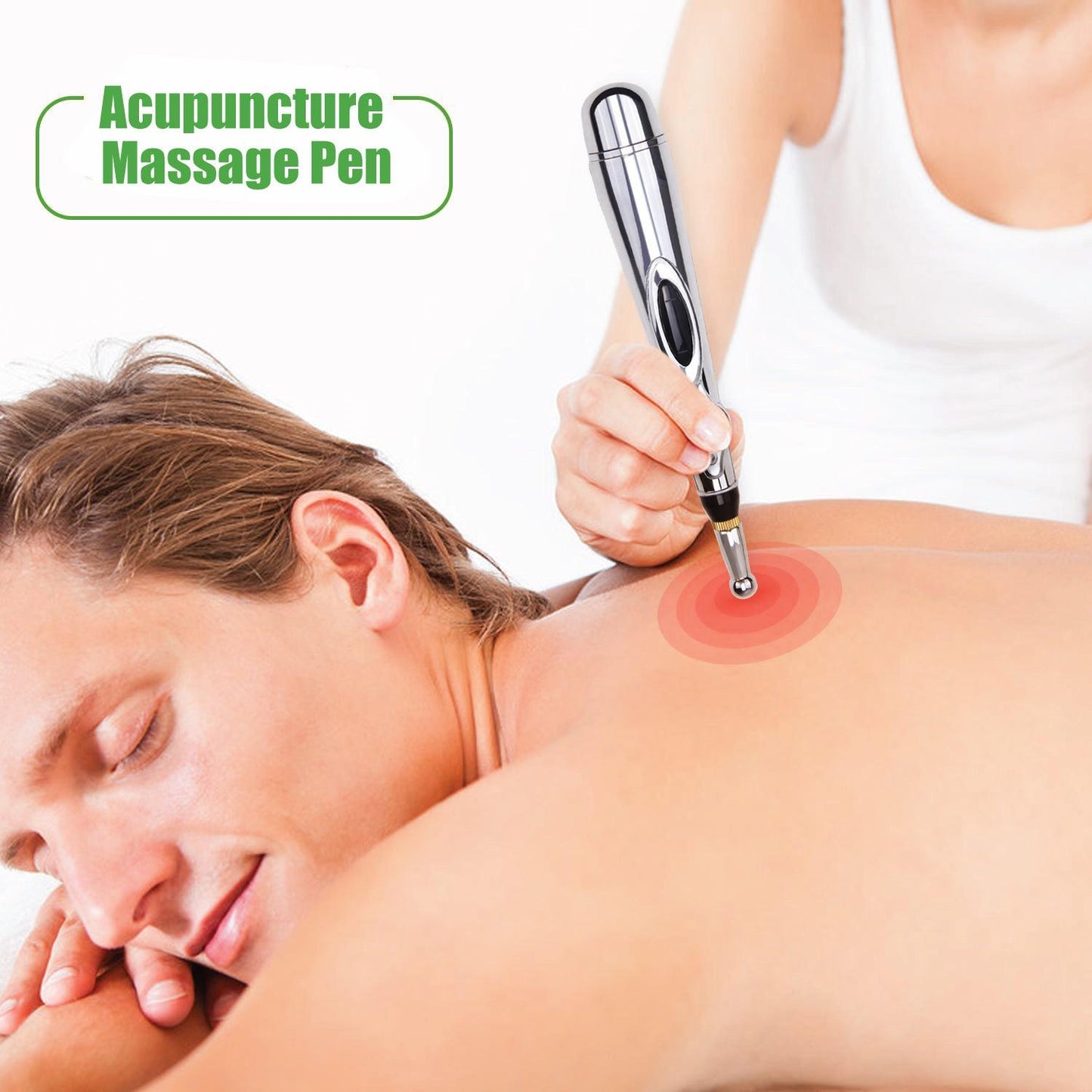 Electronic Acupuncture Pen - Electric Acupuncture Magnet Therapy Heal Massage Meridian Energy Pen Relief Pain