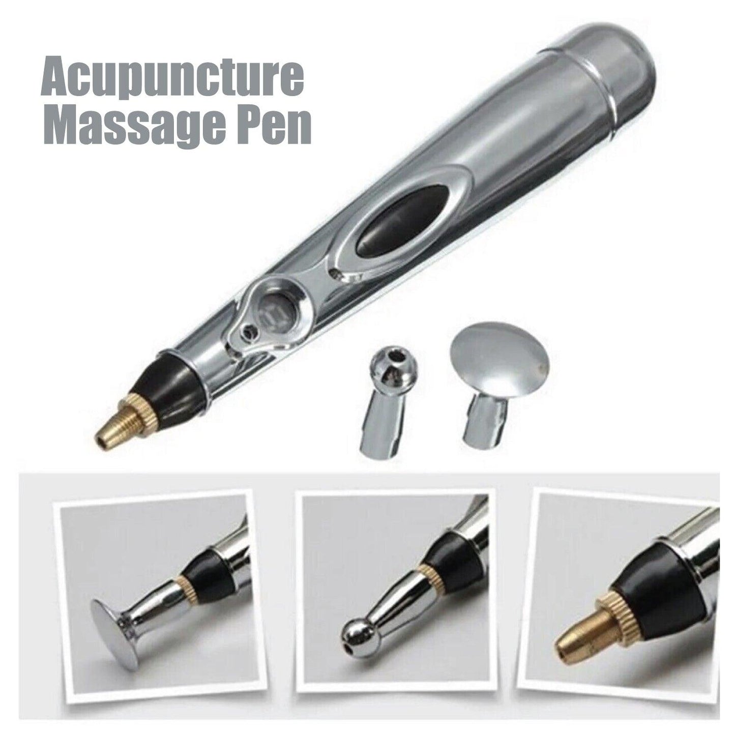 Electronic Acupuncture Pen - Electric Acupuncture Magnet Therapy Heal Massage Meridian Energy Pen Relief Pain