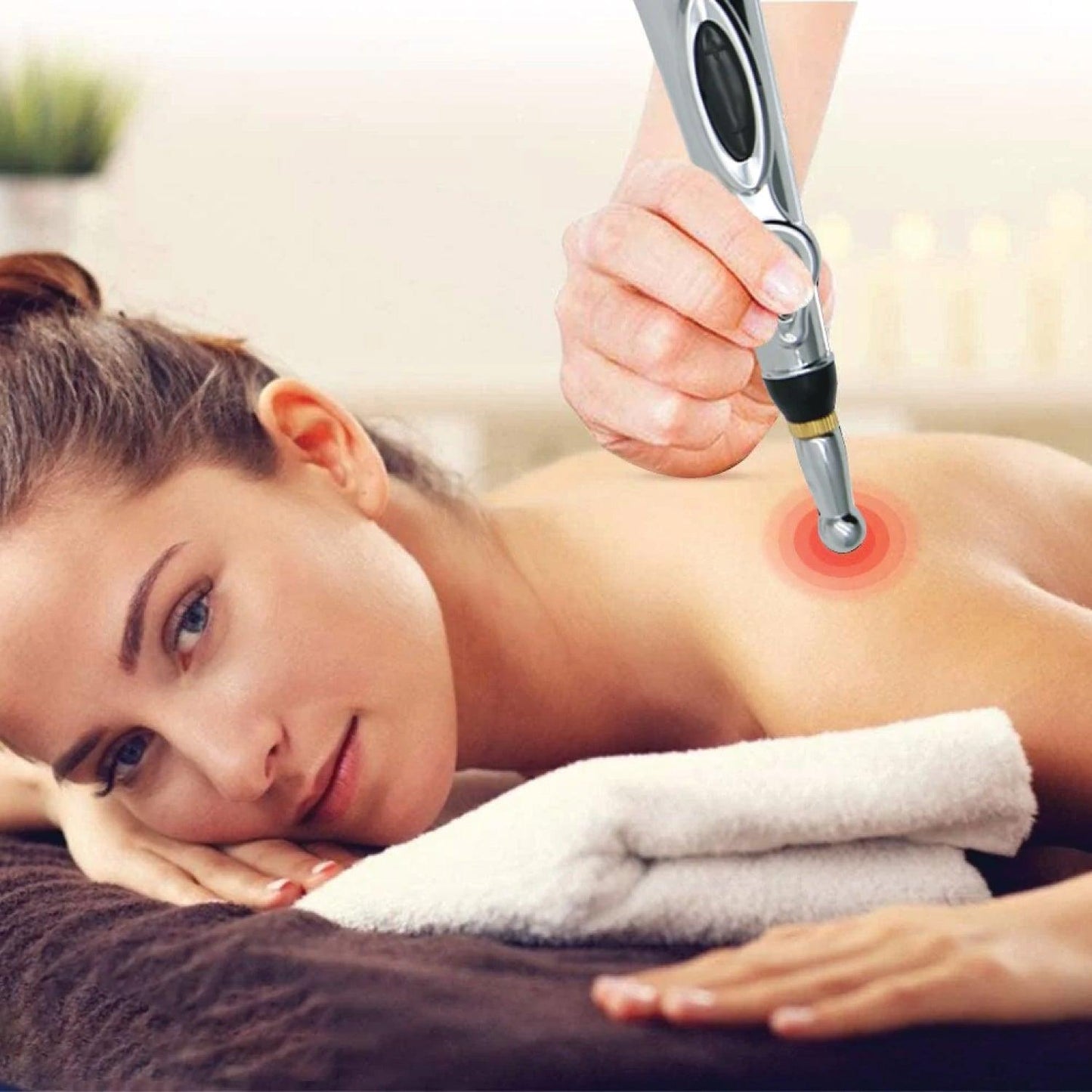 Electronic Acupuncture Pen - Electric Acupuncture Magnet Therapy Heal Massage Meridian Energy Pen Relief Pain