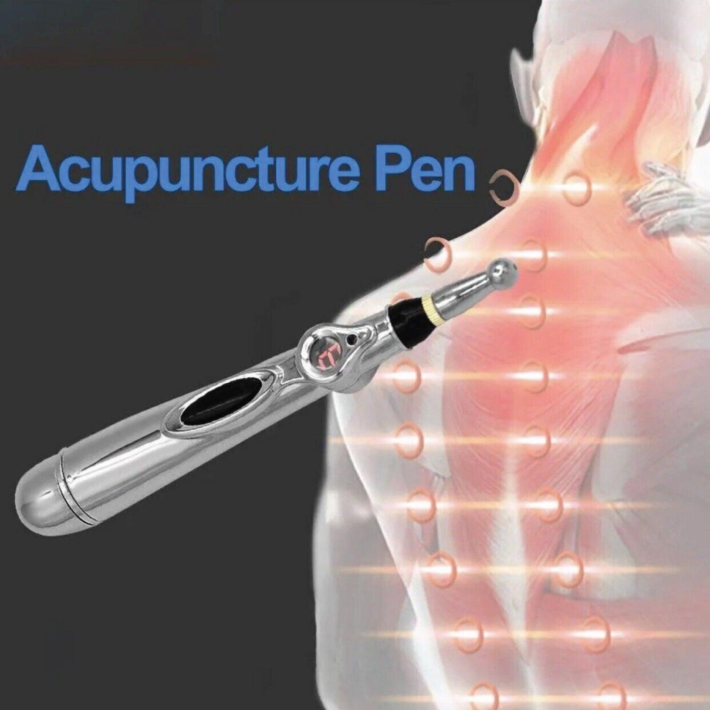 Electronic Acupuncture Pen - Electric Acupuncture Magnet Therapy Heal Massage Meridian Energy Pen Relief Pain