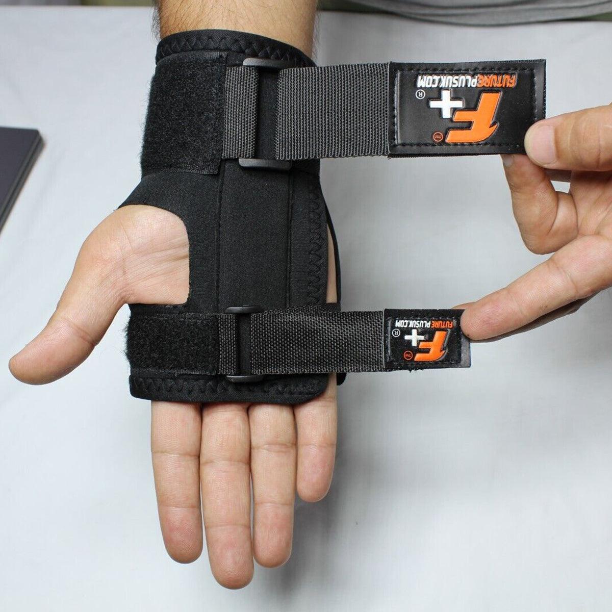 Compression Wrapping Wrist - Wrist Brace Support Adjustable Carpal Tunnel Splint Arthritis Pain Straps
