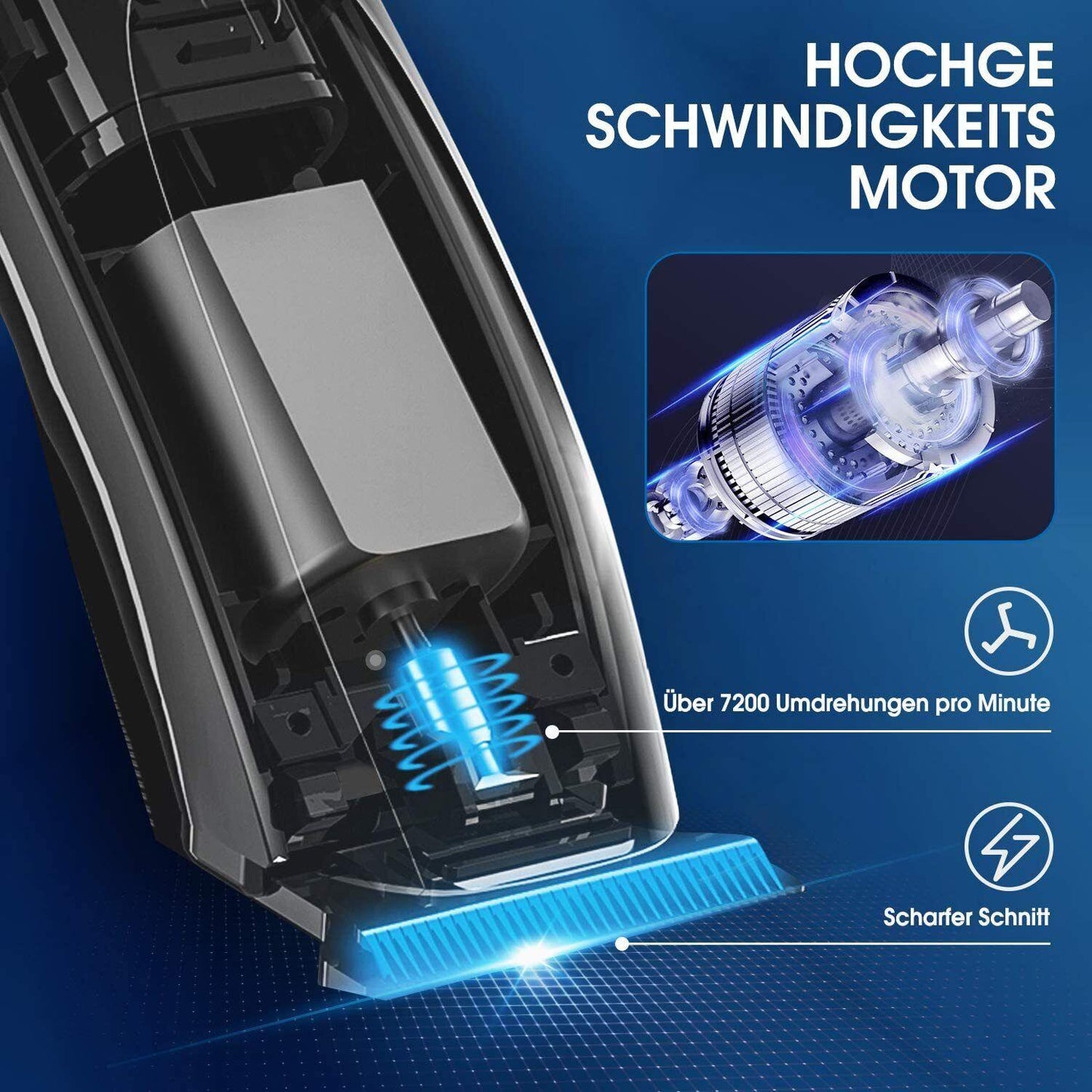 Hair Clippers for Men Cordless Beard Trimmer