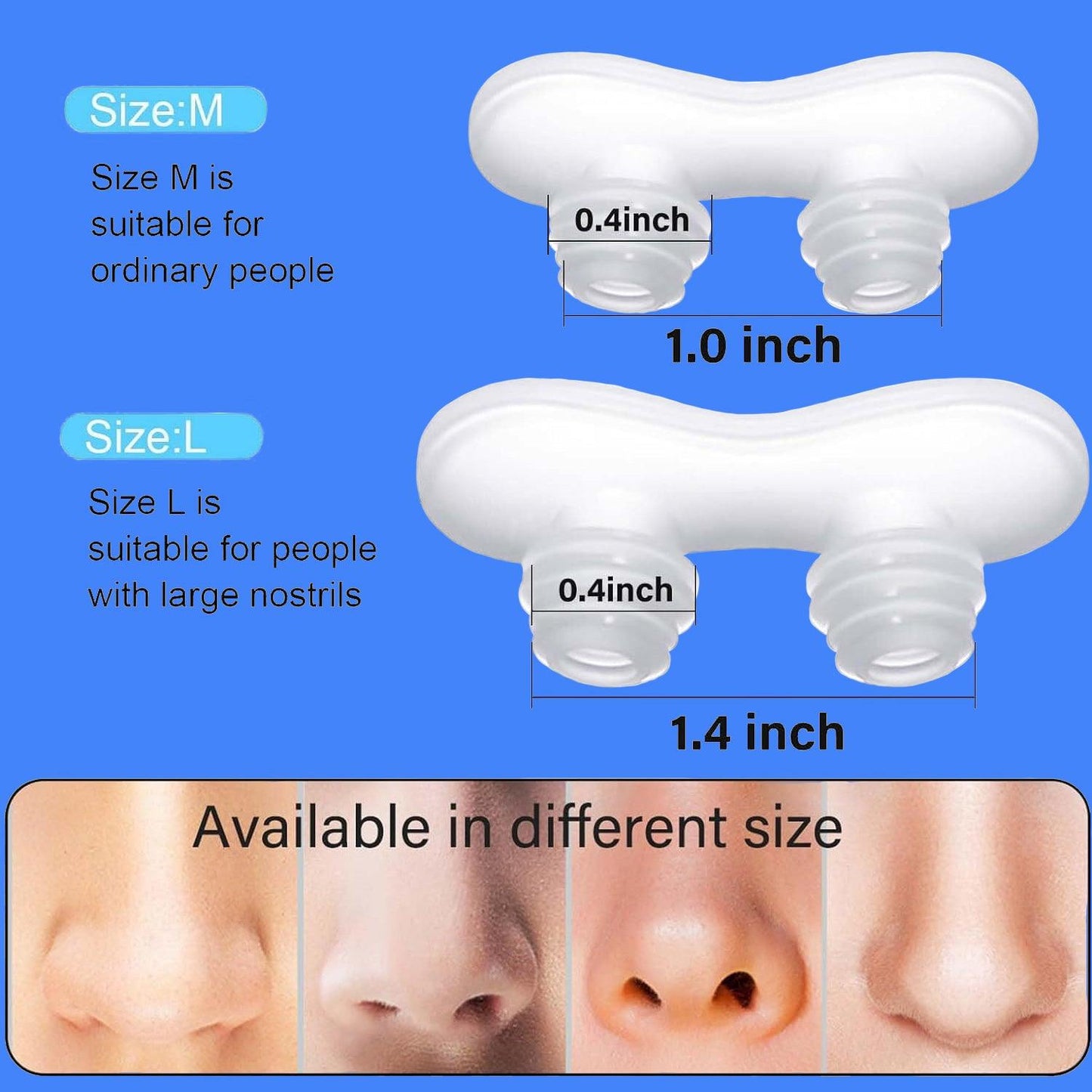 Sleep Apnea Device - Stop Snore Micro Anti Snoring Device Electric Noise Stopper
