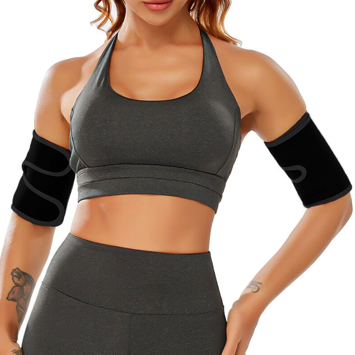 Shapewear for Arms UK - Arm Trimmers Pair Master Arm Trimmers Pair Weight Loss Slimmer Wraps - Men & Women Sauna Neoprene Gym Exercise Compression