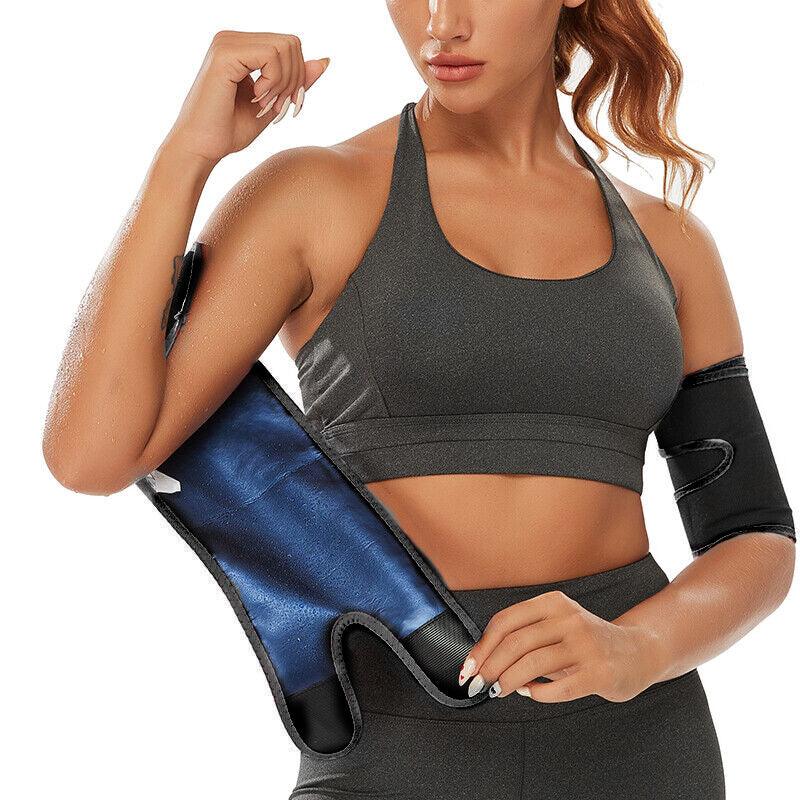 Shapewear for Arms UK - Arm Trimmers Pair Master Arm Trimmers Pair Weight Loss Slimmer Wraps - Men & Women Sauna Neoprene Gym Exercise Compression