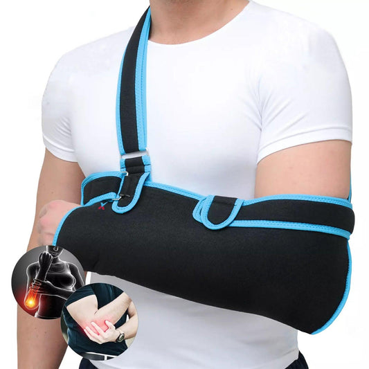 Arm Support Sling - Foam Arm Sling NHS Shoulder Sling Elbow Sling One Size Fits All Adults