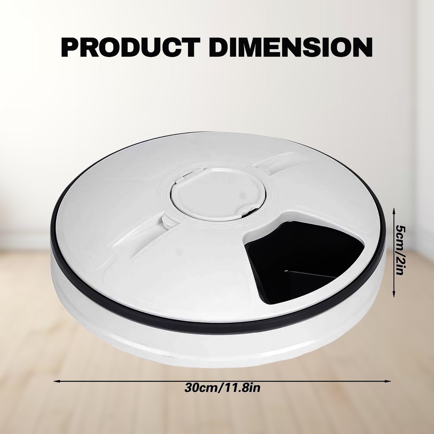 Timed Pet Feeder – Automatic & Scheduled Meal Dispenser for Healthy Pet Feeding