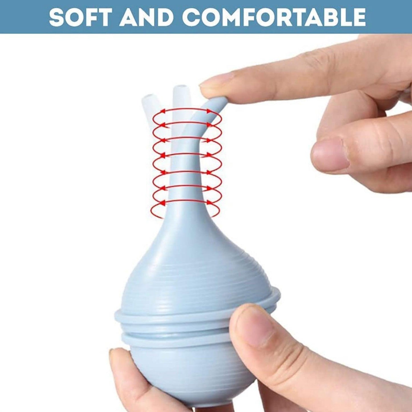 Nasal Aspirator for Baby - Ear Syringe, Snot Sucker, Mucus Sucker and Nasal Bulb Syringe, 2 Ounces