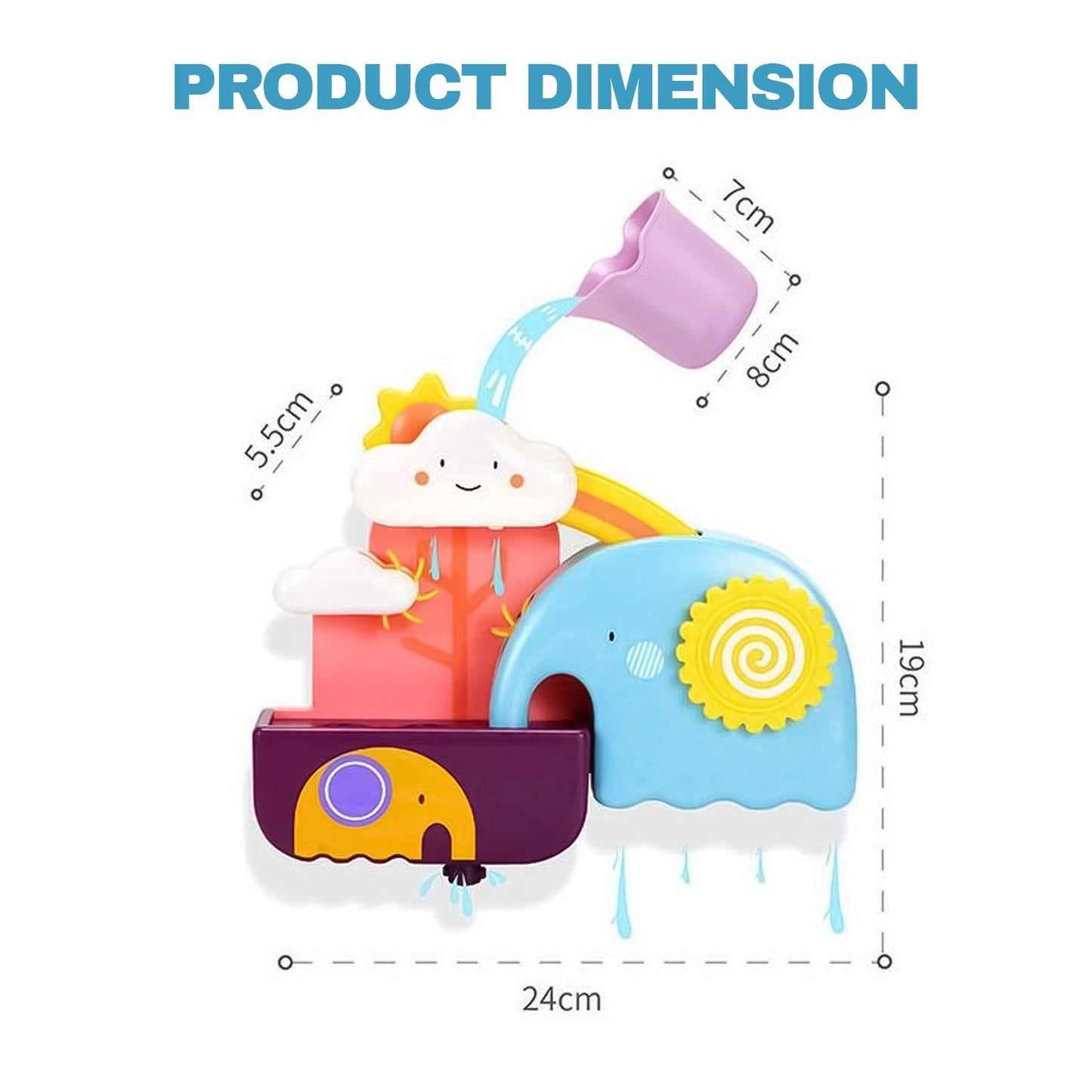 Cool Bath Toys - Baby Bath Toys Game Shower Bath Baby Toy Waterfall Water Station Toy with Cup