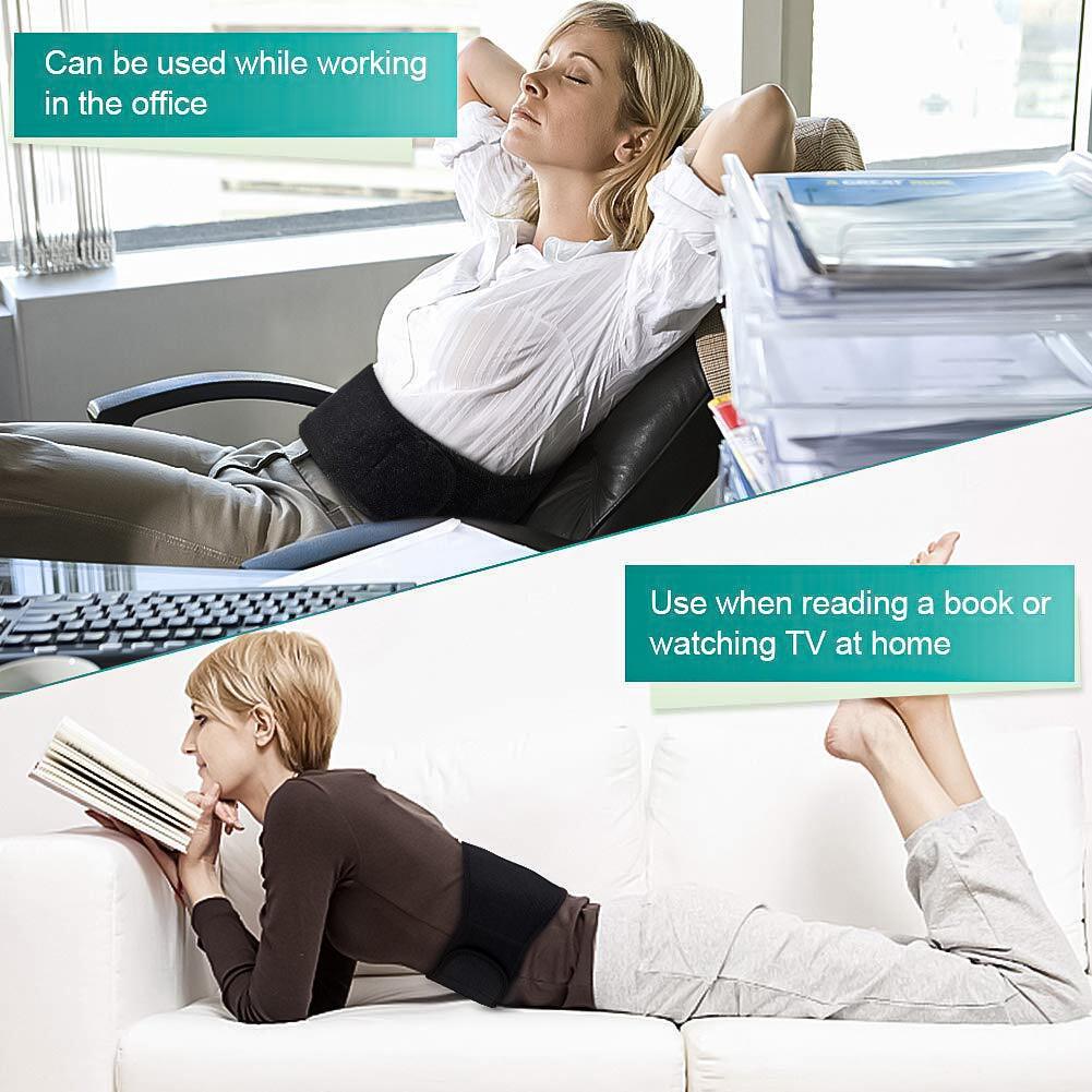 Heated Belts Back Pain - Back Heating Belt Heated Waist Belt USB Waist Heating Pad Belly Warmer Band