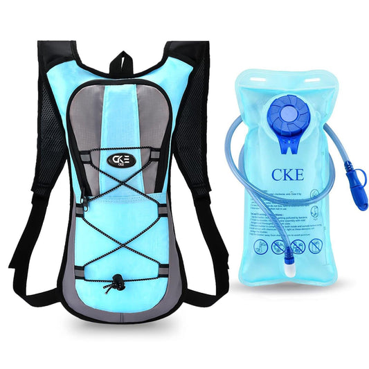 Backpack With Water Bladder - 2L Hydration Backpack Cycling Hiking Running Travel