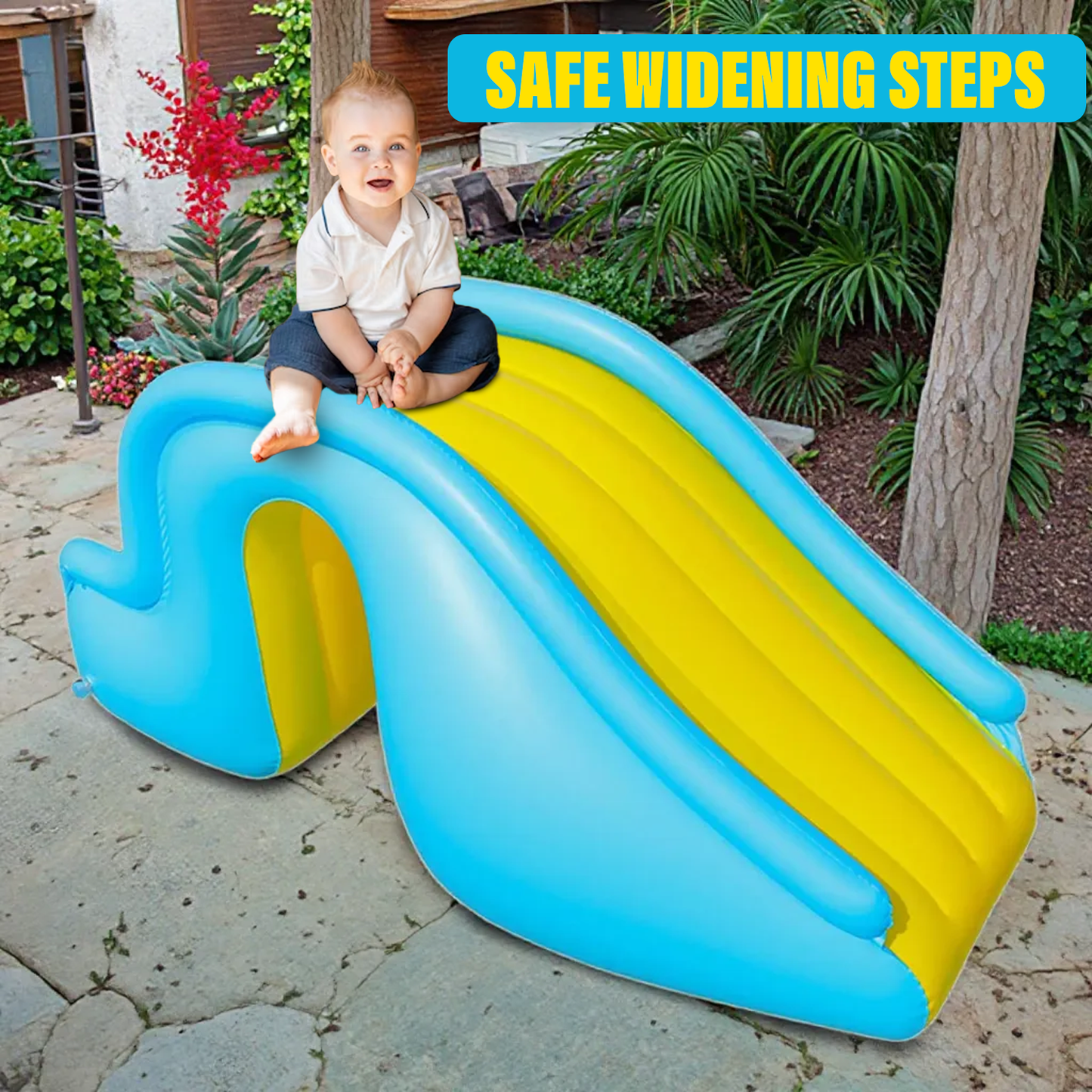 Inflatable Pool Slide – Fun Garden Water Slide for Children & Toddlers
