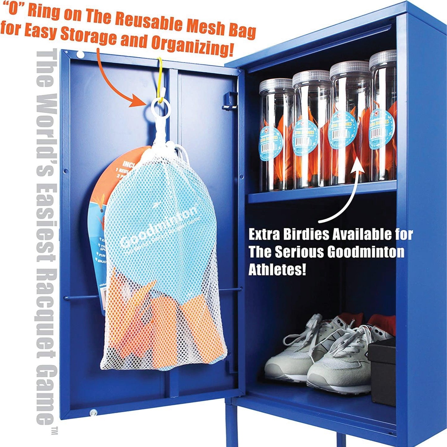 Goodminton Birdies - Goodminton Racquet The Easiest Goodminton Racquet Set for Kids and Grown-ups