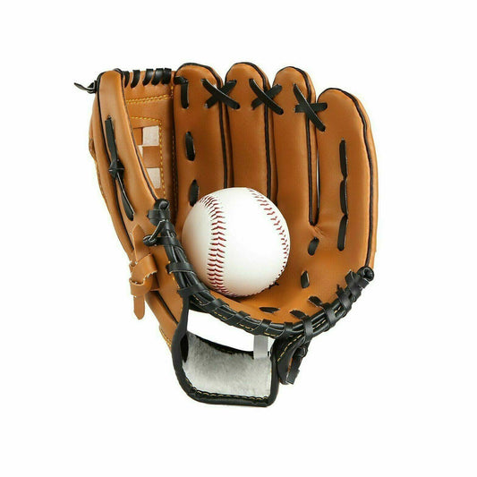 Baseball Glove UK - Child Adults Professional Baseball Glove + 01 Softball Mitts Outdoor Sports