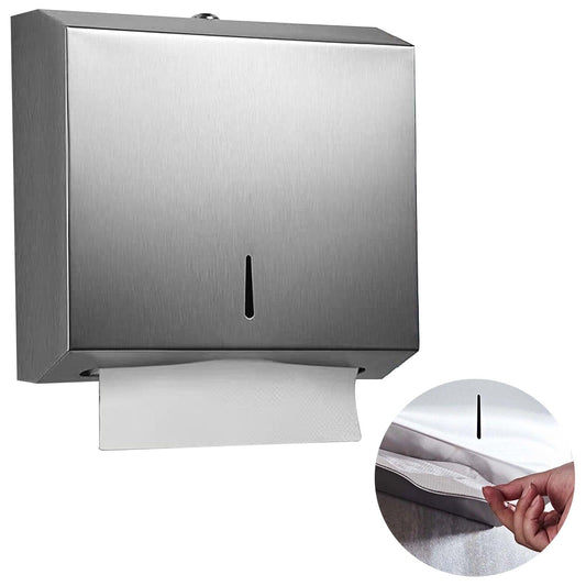 Bathroom Tissue Dispenser - Hand Paper Towel Dispenser Home Toilet Holder Wall Mounted Bathroom Tissue Box
