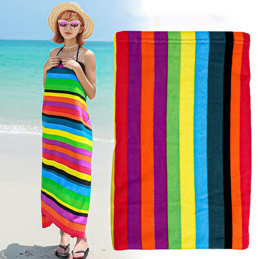 Microfibre Beach Towel - Lightweight Beach Towel Quick Dry Travel Towel