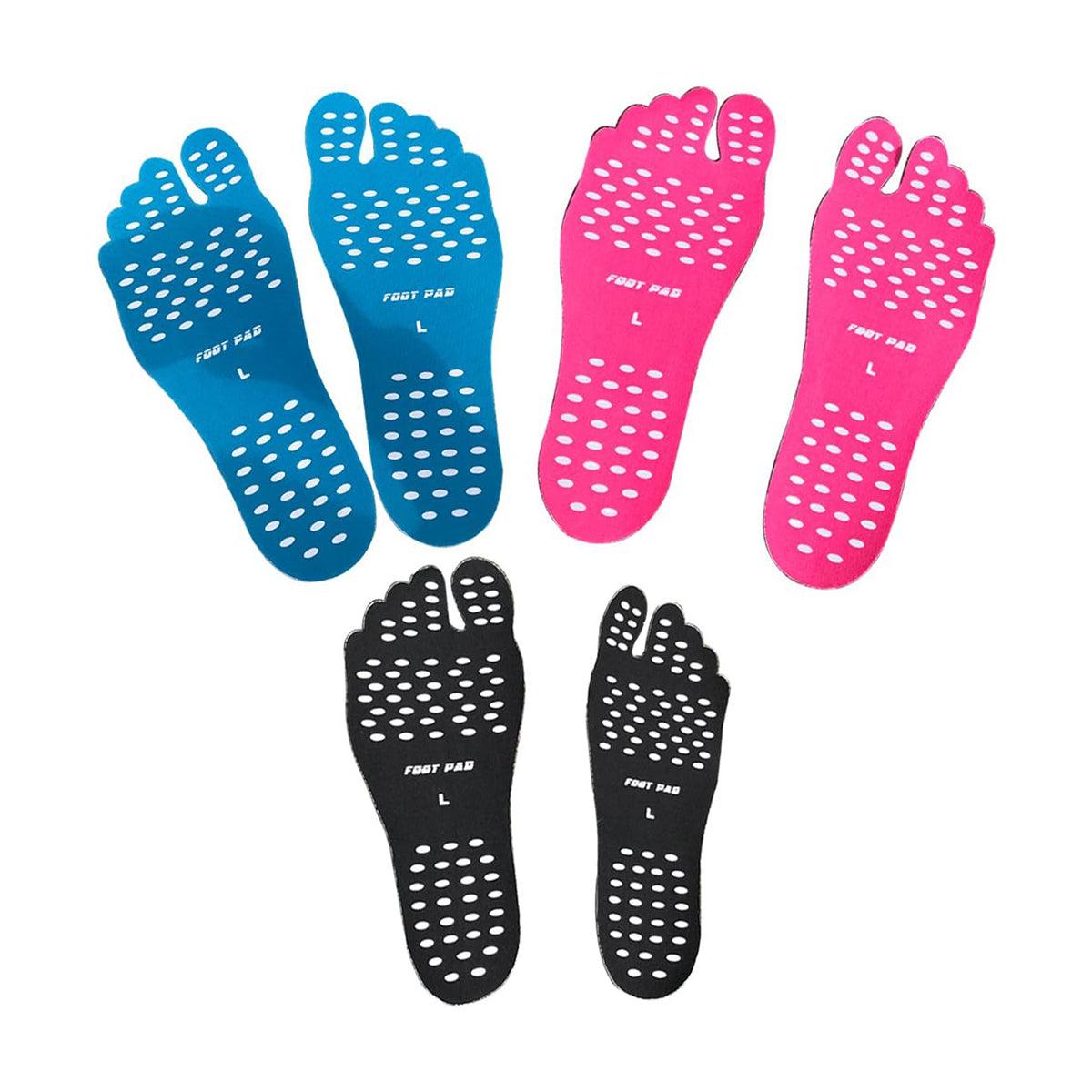 Stick on Foot Pad - Beach Foot Pads for Barefoot Invisible Anti-Slip Waterproof Sticker