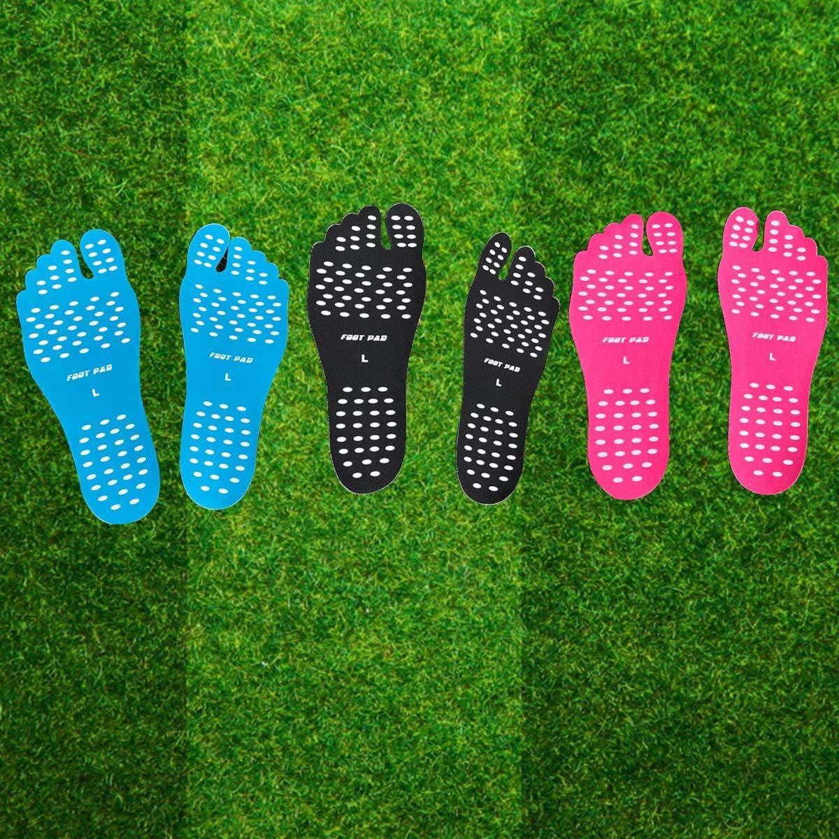 Stick on Foot Pad - Beach Foot Pads for Barefoot Invisible Anti-Slip Waterproof Sticker
