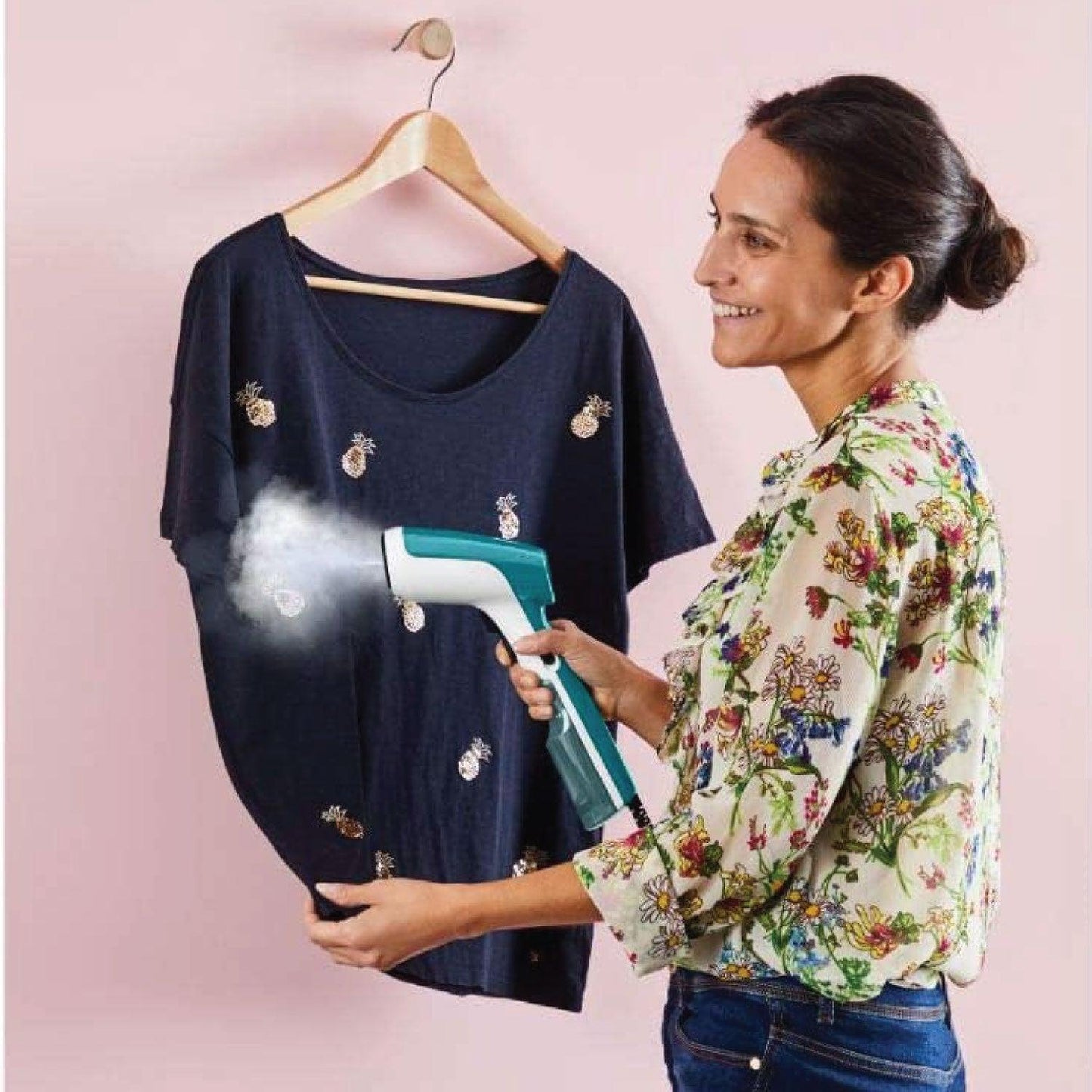 Portable Steamer for Clothes - Steam First Handheld Garment Steamer 1300W