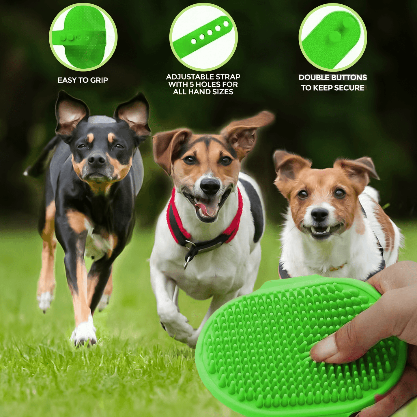 Pet Hair Remover Brush - Dog Grooming Mitt Pet Glove Brush | Cat Fur Hair Remover Deshedding Hand Massage