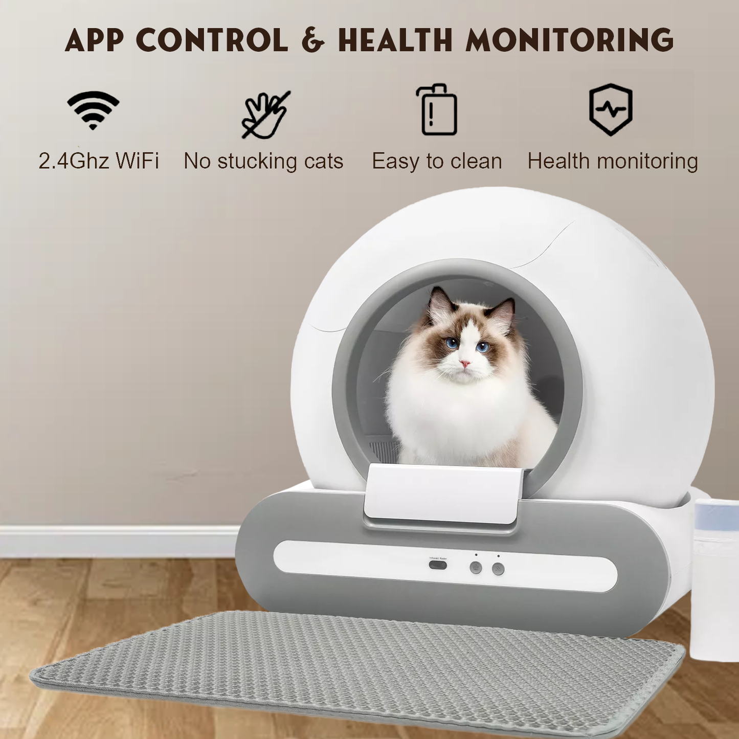 Self Cleaning Cat Litter – Automatic Odour Control Tray for Hassle-Free Cleaning
