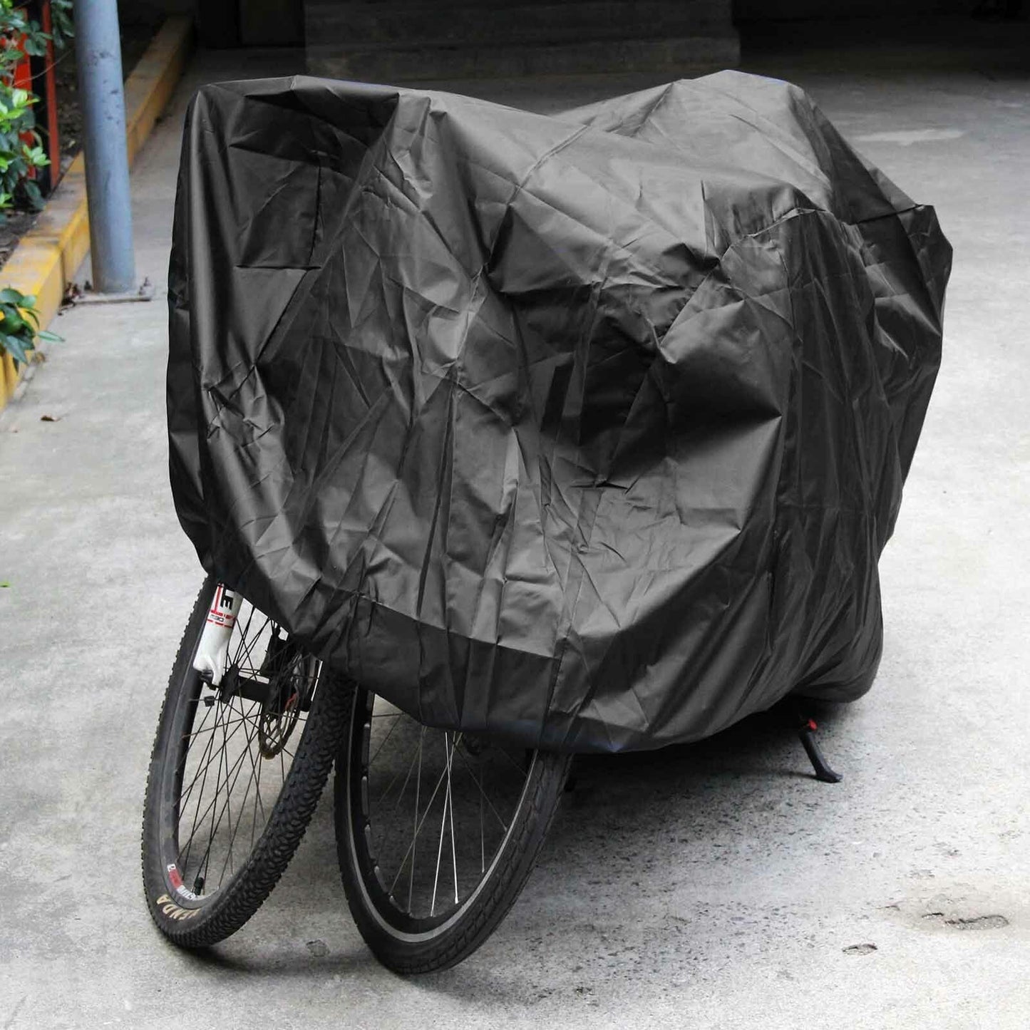 Waterproof Bicycle Covers -  Waterproof Mountain Bike Bicycle Cover Heavy Duty Outdoor Protector for 2 Bikes