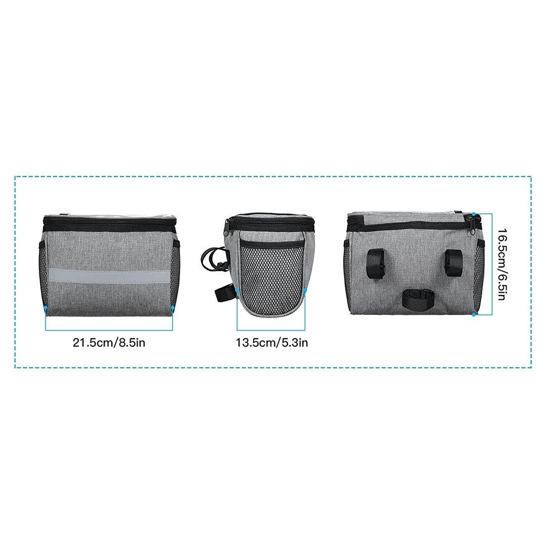 Handlebar Bags for Bikes - Outdoor Bike Handlebar Bag Bicycle Front Waterproof Basket Cycling Organiser UK