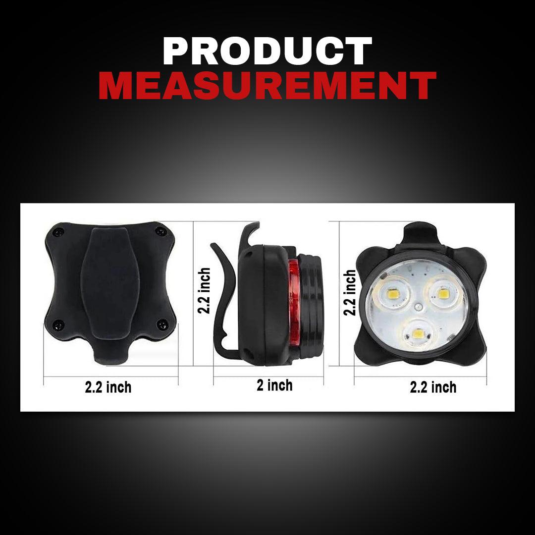Best Lights for a Bicycle - Bike Light Set, Super Bright USB Rechargeable Bicycle Lights,Waterproof Mountain
