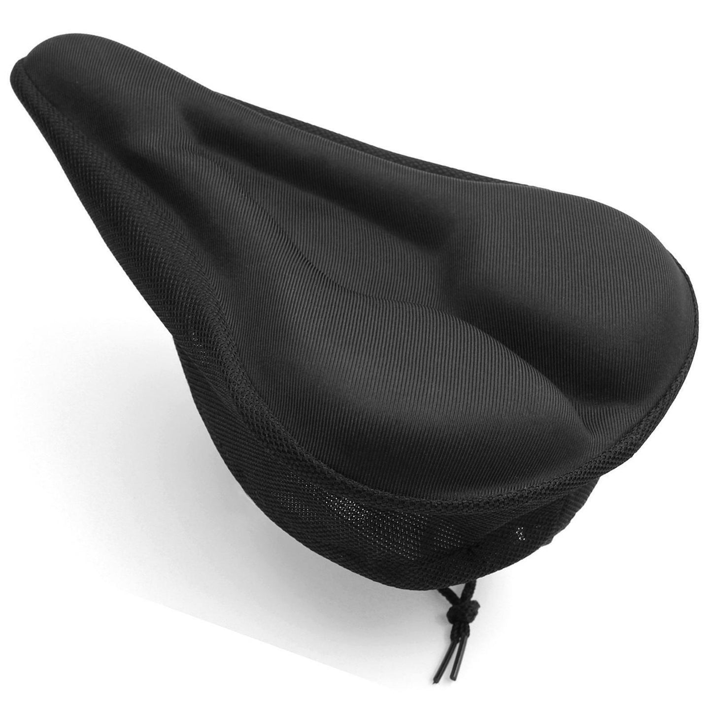Most Comfortable Bike Saddle - Bike Seat Cover Cushion Padded Bicycle Gel Saddle Extra Comfort Spin Exercise