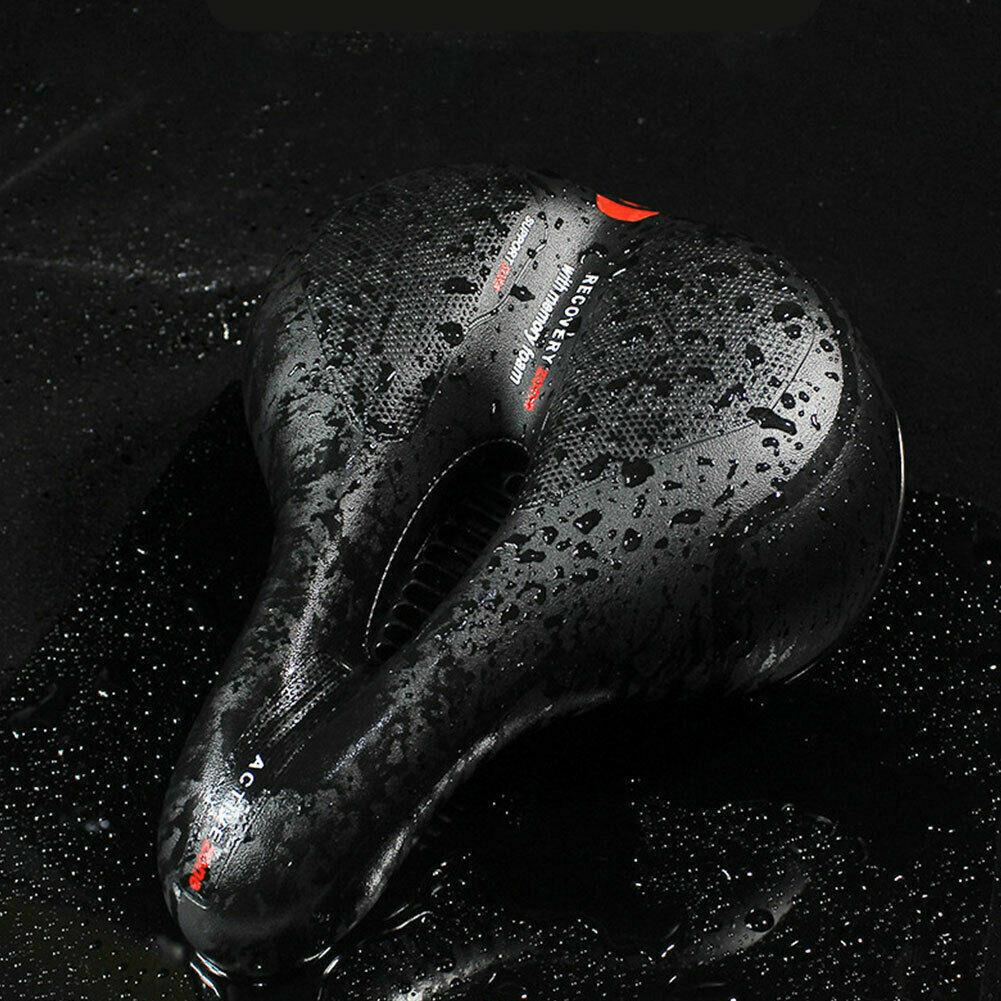 Best Cycle Saddles - Extra Wide Comfort Saddle Bicycle Seat Pad Soft Padded Mountain Bike Gel Saddle