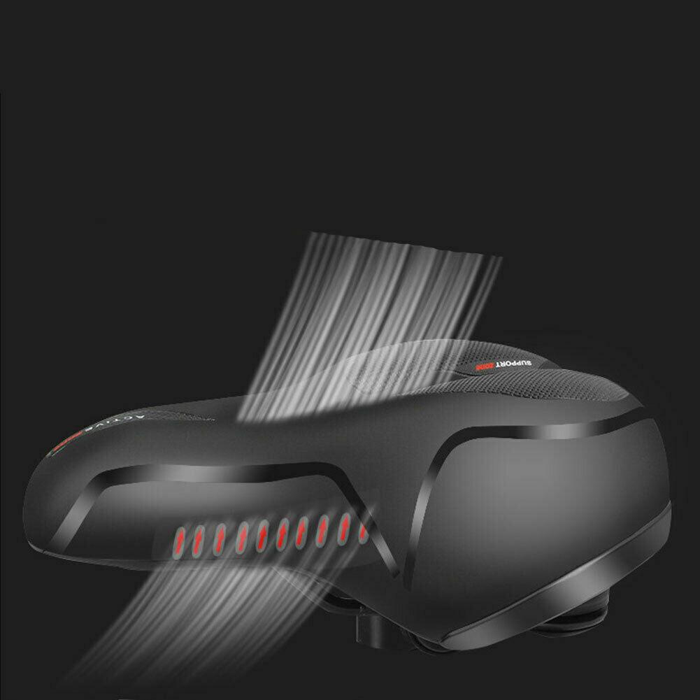 Best Cycle Saddles - Extra Wide Comfort Saddle Bicycle Seat Pad Soft Padded Mountain Bike Gel Saddle